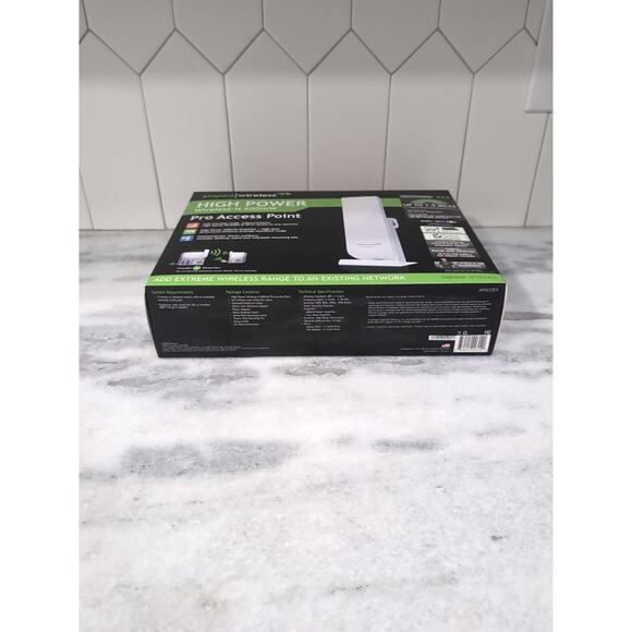 Amped AP600EX, Pro Wireless Access Point, 1.5 Mi Range 600mW Wireless Networking - Picture 6 of 7